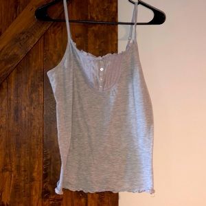 Charlotte Russe Ruffled Tank/Cami